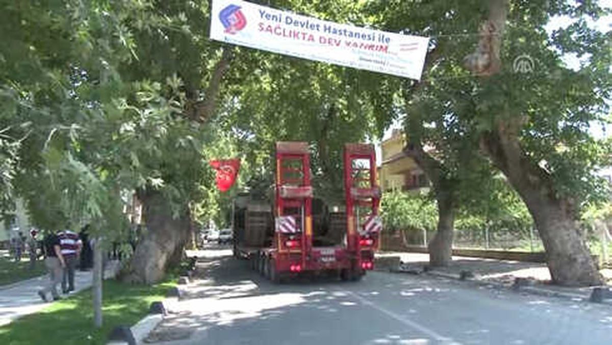 15 Temmuz Demokrasi Parkı'na Tank Yerleştirildi - Balıkesir