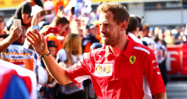 Büyük Britanya GP'sini Ferrari'den Sebastian Vettel
