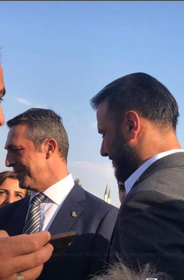 Beştepe Külliyesi'nde Düzenlenen Yeni Sisteme Geçiş Töreni'ne Ali Koç'ta Katıldı