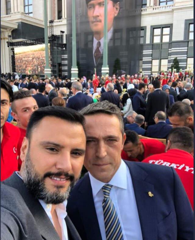 Beştepe Külliyesi'nde Düzenlenen Yeni Sisteme Geçiş Töreni'ne Ali Koç'ta Katıldı