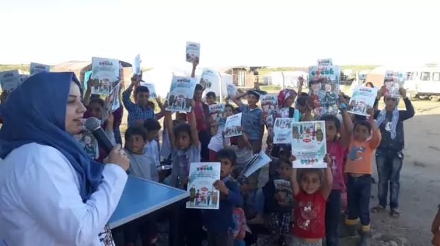 Yerköy'de Göçmen Kuşlar Projesi ile Tarım İşçilerinin Çocuklarına Sağlık Eğitimi Verildi