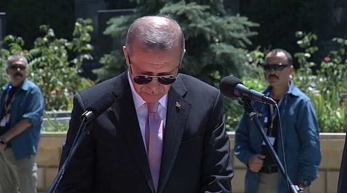 Cumhurbaşkanı Erdoğan Azerbaycan'da