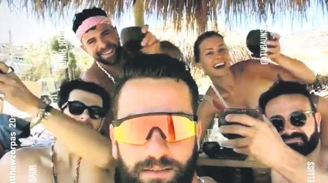 Eşinden Yeni Boşanan Tuba Ünsal, Dört Erkek Arkadaşıyla Tatile Çıktı