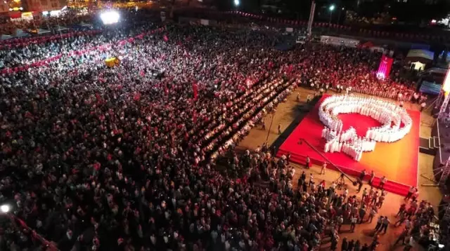Kocaeli'de 15 Temmuz Nöbetleri İçin Dev Tören