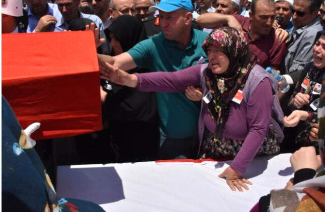 Konyalı Şehit Uzman Çavuş'u, 5 Bin Kişi Uğurladı