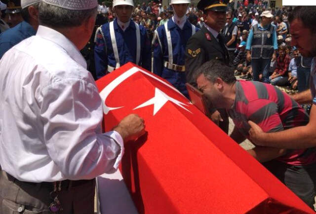 Konyalı Şehit Uzman Çavuş'u, 5 Bin Kişi Uğurladı