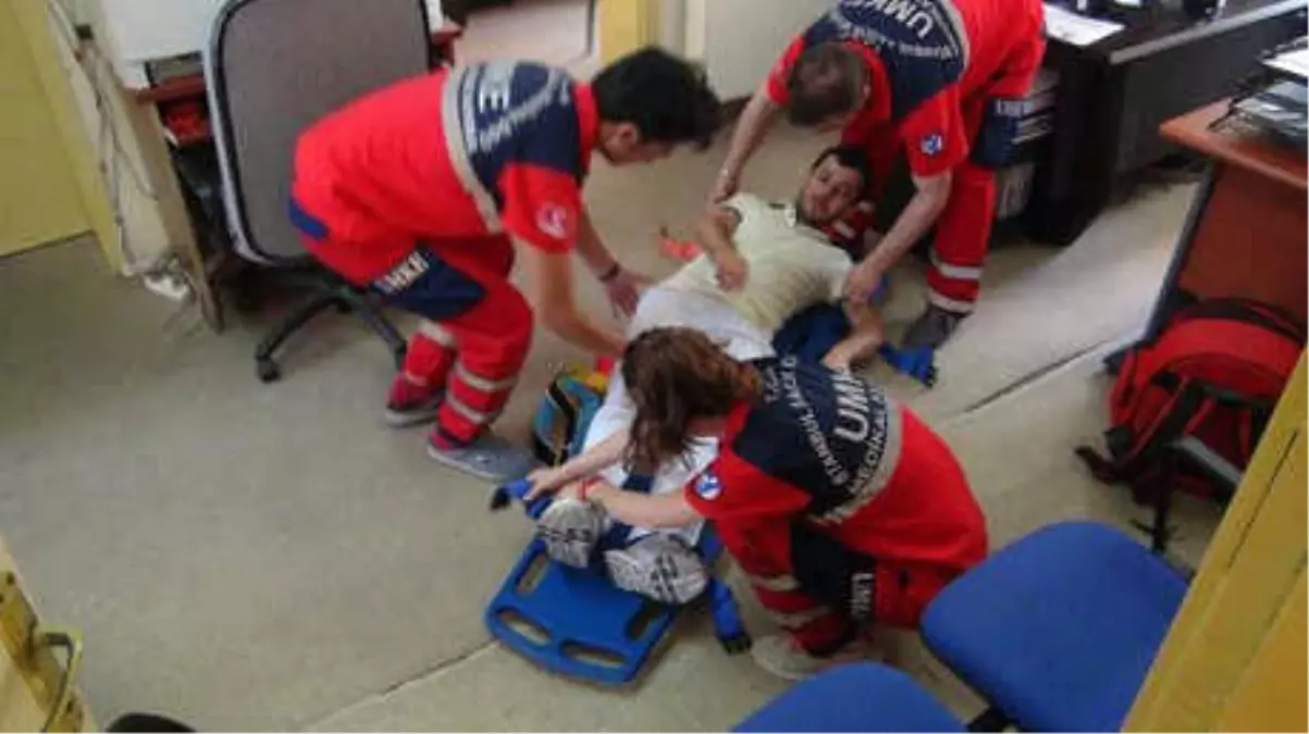 Şile Devlet Hastanesi'nde Deprem ve Yangın Tatbikatı Yapıldı.