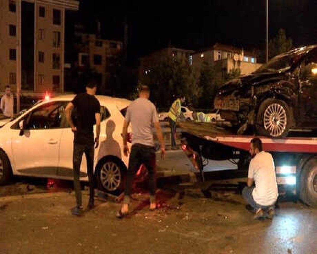 Şile Otoyolu'nda Zincirleme Trafik Kazası