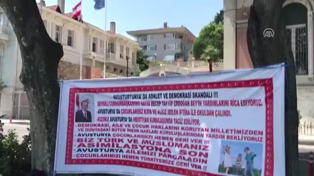 Avusturya Başkonsolosluğu Önünde &quot;Çocuk&quot; Eylemi Haberler