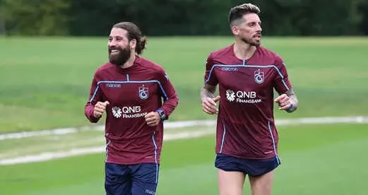 Trabzonspor'da Sakatlığı Geçen Sosa Takımda Çalışmalara Başladı