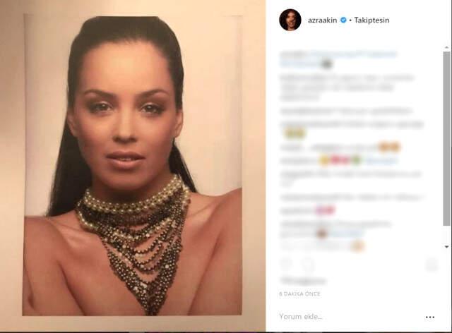 Azra Akın'ın Sosyal Medya Hesabından 17 Yaşındaki Gençlik Fotoğrafını Paylaştı
