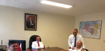 Başkan Yalçın, Karayolları Bölge Müdür Yardımcıları ile Bir Araya Geldi