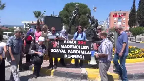 Manisa Madenci Aileleri Soma'dan 'Adalet' Yolculuğuna Çıktı Manisa Madenci Aileleri Soma'dan 'Adalet' Yolculuğuna Çıktı