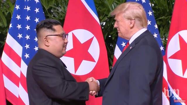 Trump, Kuzey Kore Lideri'nin Kendisine Yazdığı Mektubu Yayınladı!