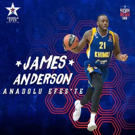 Anadolu Efes, Anderson'ı Kadrosuna Kattı