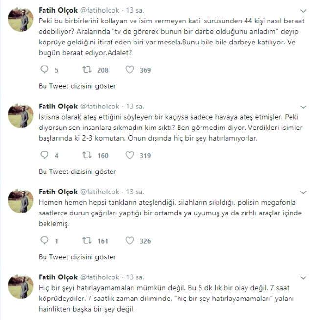 Erol Olçok'un Yeğeni Şehitler Köprüsü Davasında Yaşananları Anbean Anlattı