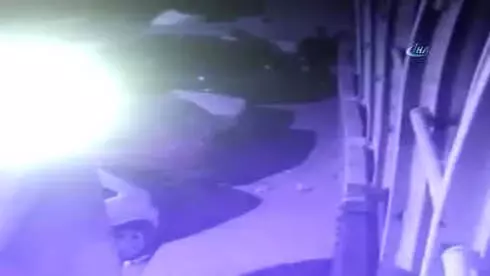 Park Etme Meselesi Yüzünden Çıkan Silahlı Kavga Kamerada
