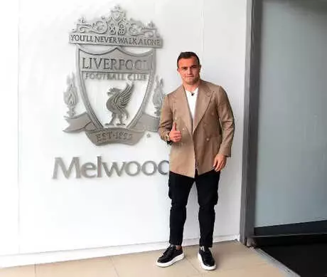 Xherdan Shaqiri Liverpool'da