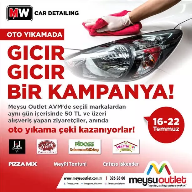 Meysu Outlet Avm'den 'Gıcır Gıcır Kampanya'