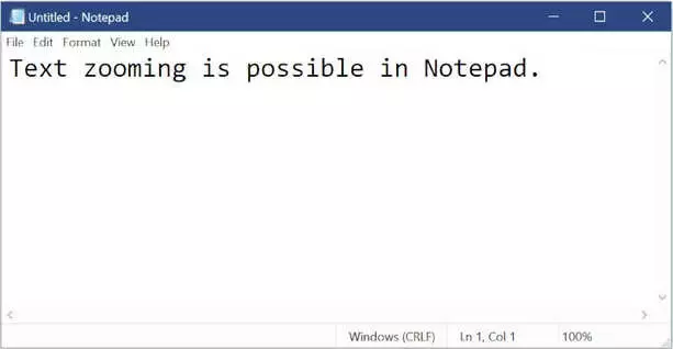 Microsoft Notepad Uygulamasını Yıllar Sonra Güncelliyor
