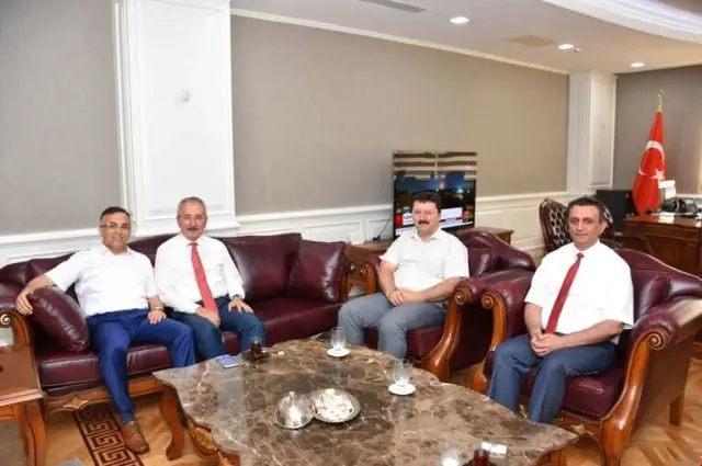 Orman Bölge Müdürü Beşel'den Veda Ziyareti