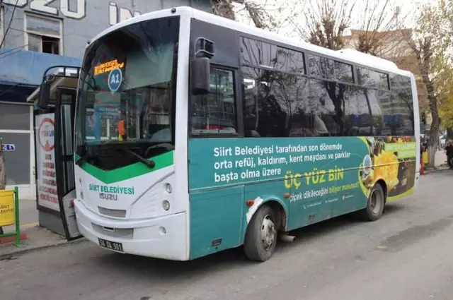 Siirt'te 15 Temmuz'da Ulaşım Ücretsiz