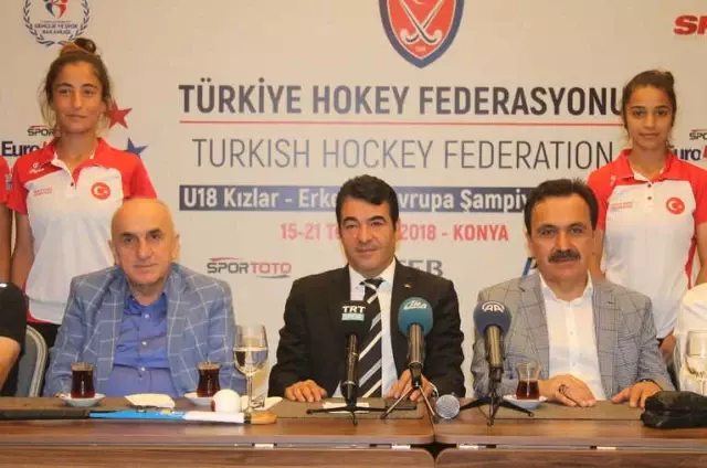 U18 Kız-Erkek Açık Alan Hokey Avrupa Şampiyonası Konya'da Başlıyor