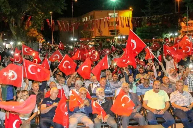 Yahyalı'da'15 Temmuz Ruhu' Meydanlardaydı