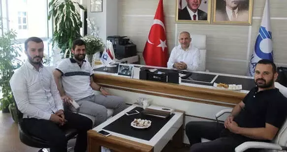 AK Parti Sancaktepe İlçe Gençlik Kollarından Özulaş Başkanı'na Hayırlı Olsun Ziyareti