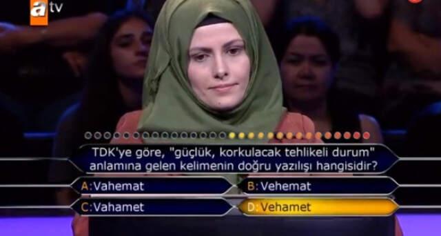 Kim Milyoner Olmak İster'de Yarışmacı, Seyircinin Soruyu Yanlış Cevaplamasıyla Yarışmadan Elendi