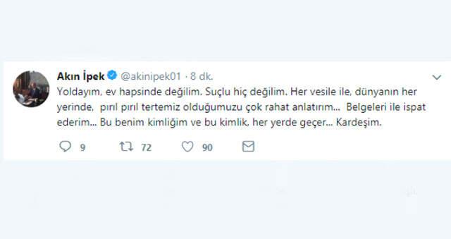 Firari FETÖ'cü Akın İpek'e Londra'da Ev Hapsi Verildi
