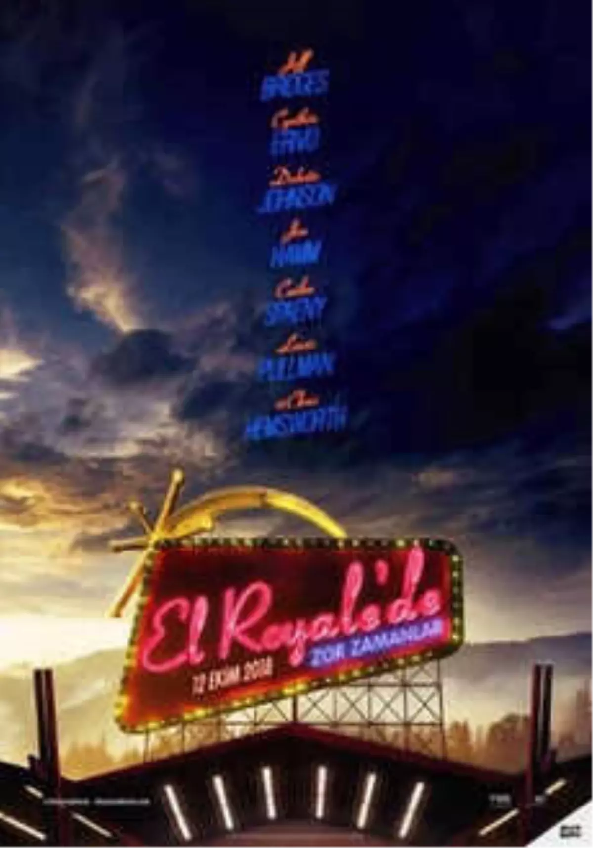 El Royale'de Zor Zamanlar Filmi