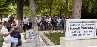 Eski Belediye Başkanı İncekul, Mezarı Başında Anıldı