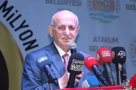 TBMM Eski Başkanı Kahraman Samsun'da Toplu Açılış Yaptı TBMM Eski Başkanı Kahraman Samsun'da Toplu Açılış Yaptı