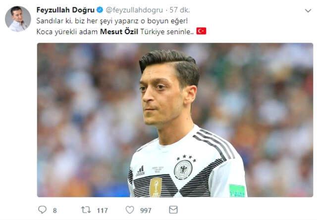 Alman Milli Takımını Bırakma Kararı Alan Mesut Özil'e Destek Yağdı