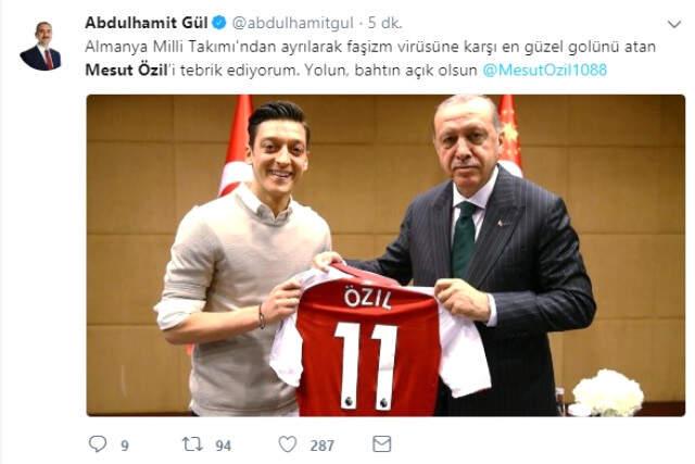 Alman Milli Takımını Bırakma Kararı Alan Mesut Özil'e Destek Yağdı
