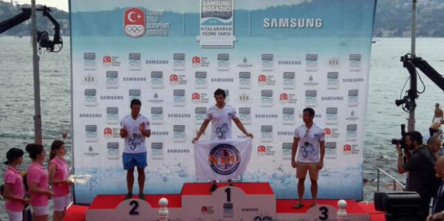 Boğaziçi Kıtalararası Yüzme Yarışında Erkeklerde Doğukan Ulaç, Kadınlarda Hilal Zeynep Saraç 1. Oldu