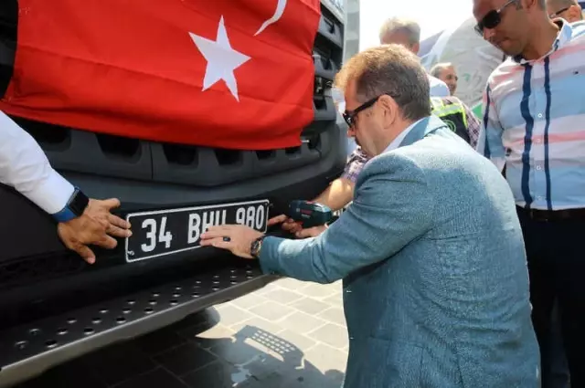 Gaziosmanpaşa'ya 11 Yeni Hizmet Aracı Gaziosmanpaşa'ya 11 Yeni Hizmet Aracı