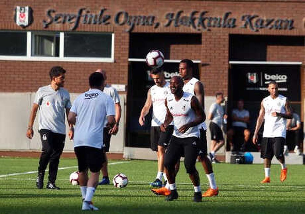 Beşiktaş, Fulya Hakkı Yeten Tesisleri'nde Çalıştı