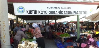 Burhaniye'de 'Organik' Pazar Açıldı