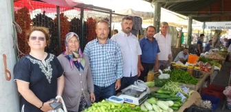 Burhaniye'de Organik Pazarı Açıldı