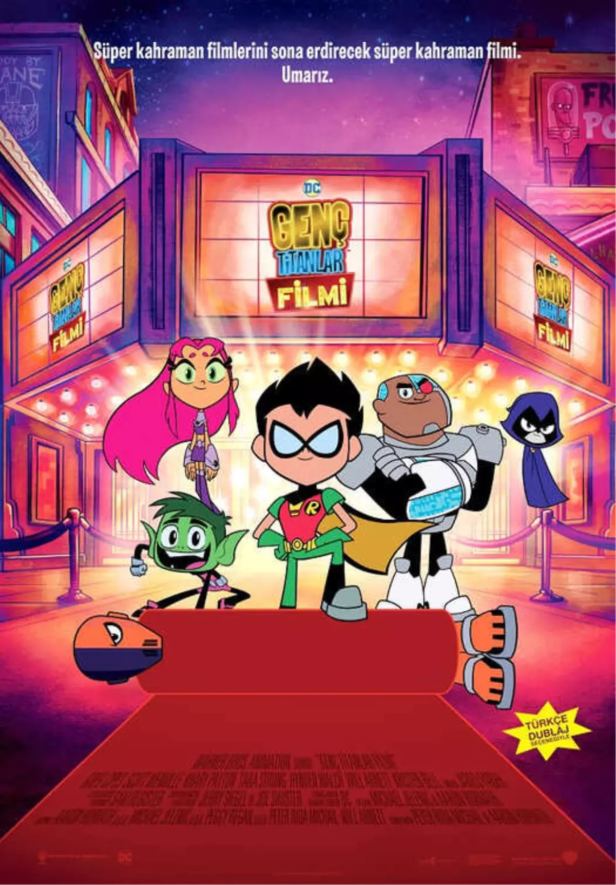 Genc Titanlar Filmi Teen Titans Go To The Movies Haberler