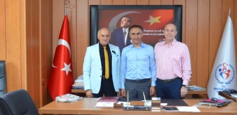 İaaf Koordinatörü Ayaz, Müdür Arıcıoğlu'nu Ziyaret Etti