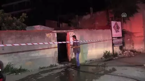 İzmir'de Tüp Patlaması
