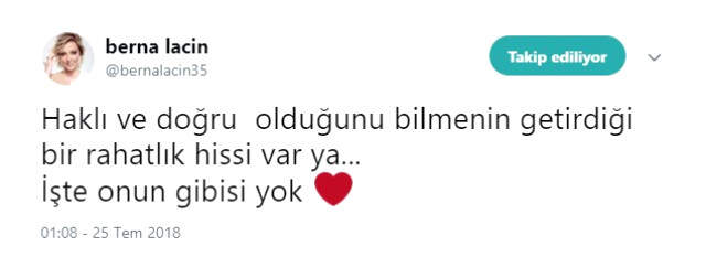 1 Yıl Hapsi İstenen Berna Laçin: Yazdığımın Suçla İlgisi Yok, Çok Rahatım