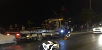 Alanya'da Motosiklet Yayaya Çarptı: 3 Yaralı