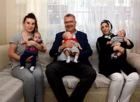 Üçüzleri Olan Çifte Başkan Desteği