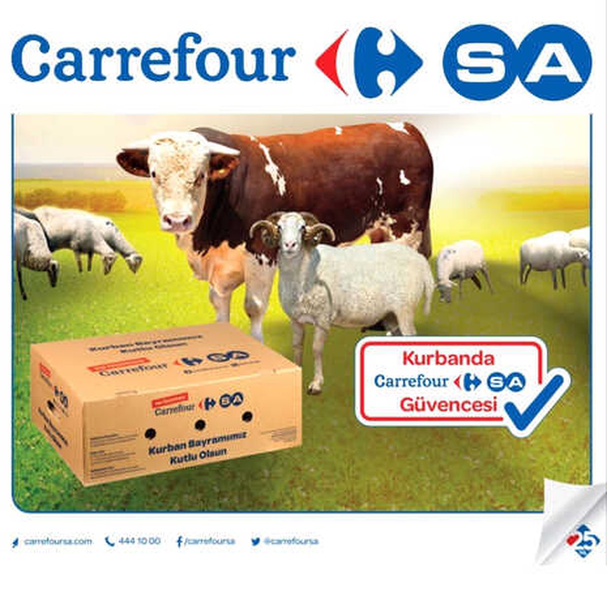 Carrefoursa, 25 Yıllık Tecrübesiyle Kurban Satışlarına Başladı