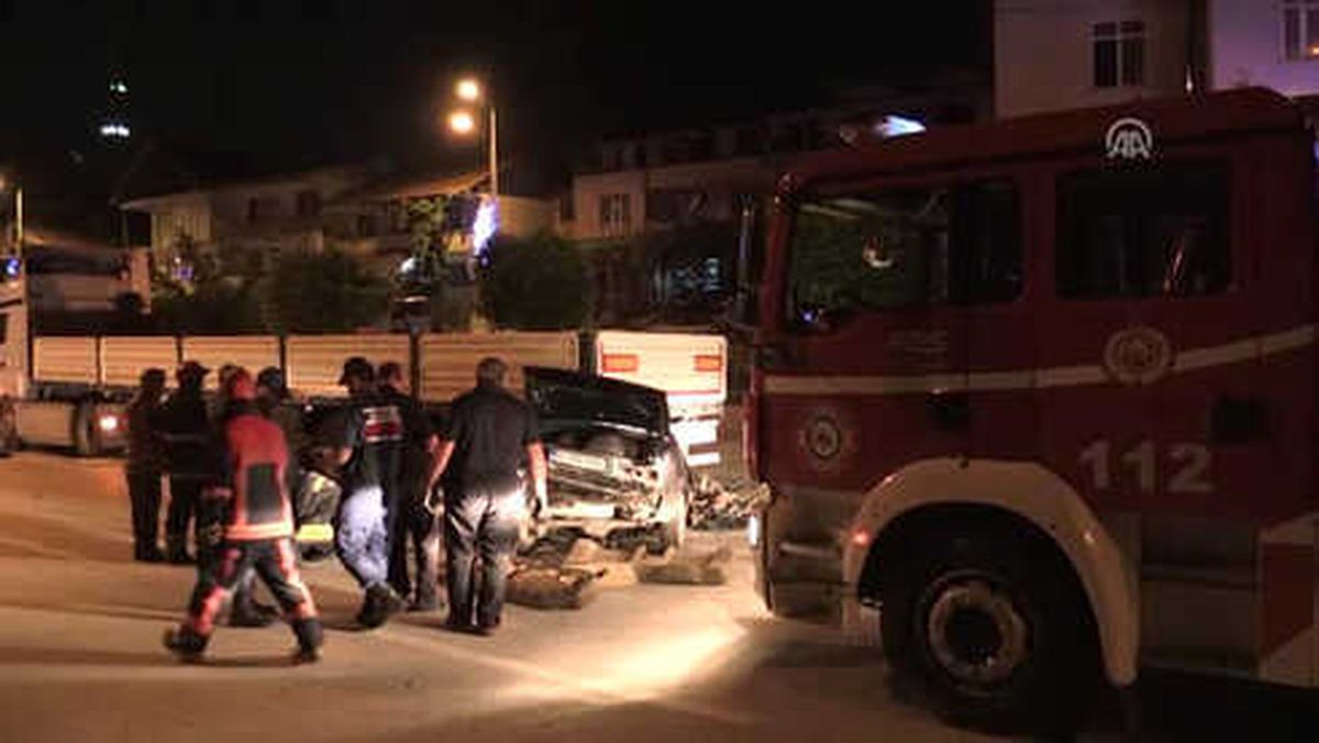 Zincirleme Trafik Kazası: 1 Yaralı - Düzce