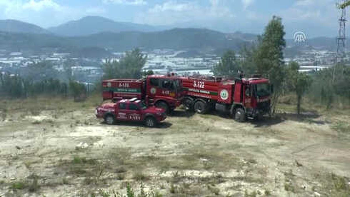 Kumluca'da Orman Yangını